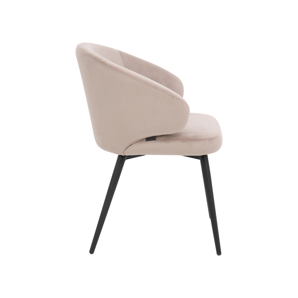DL FLORENTINA Beige elegant Upholstered indoor chair